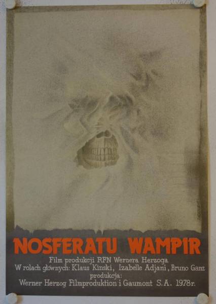 Nosferatu - Phantom der Nacht originales polnisches Filmplakat